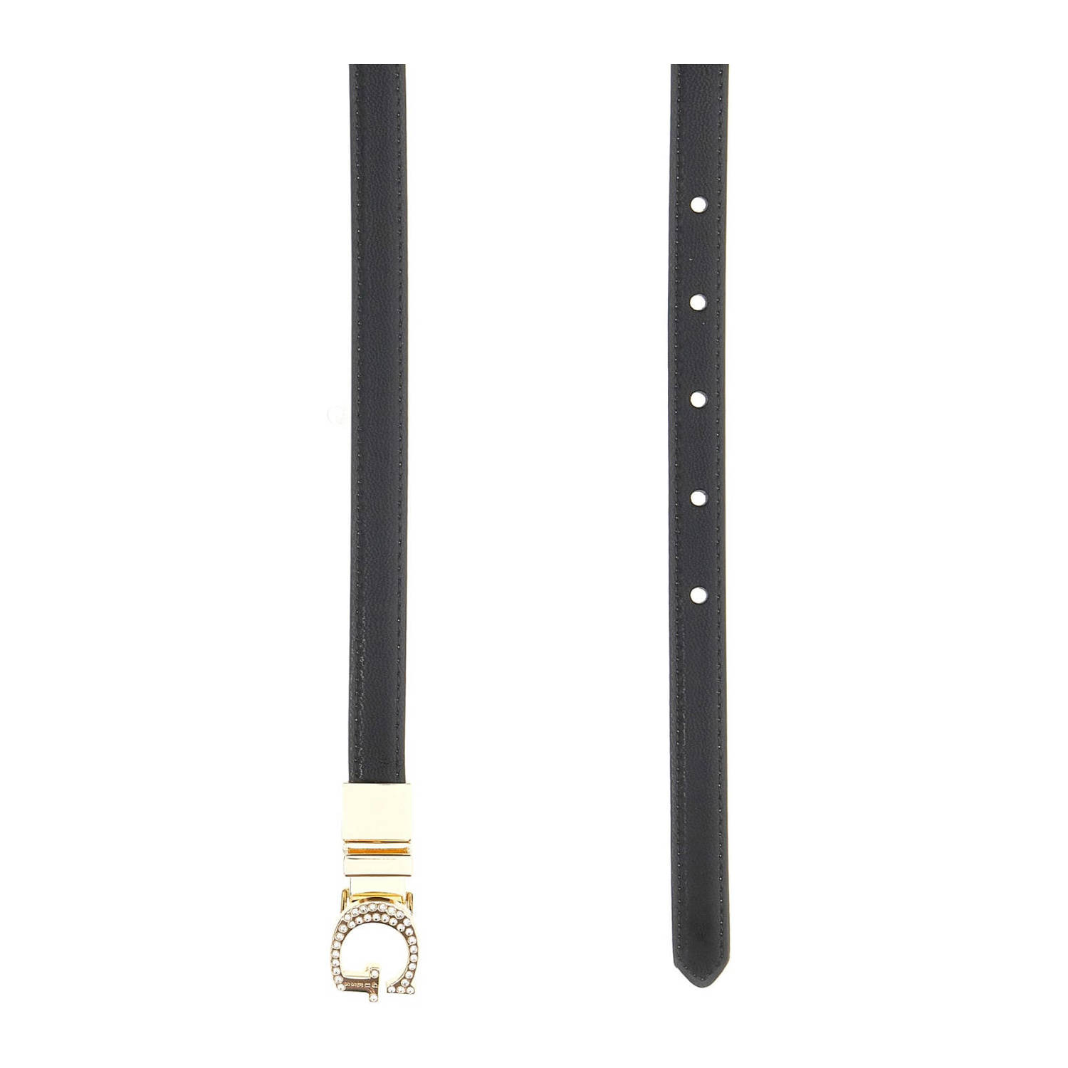 GUESS reversible riem Everlee zwart