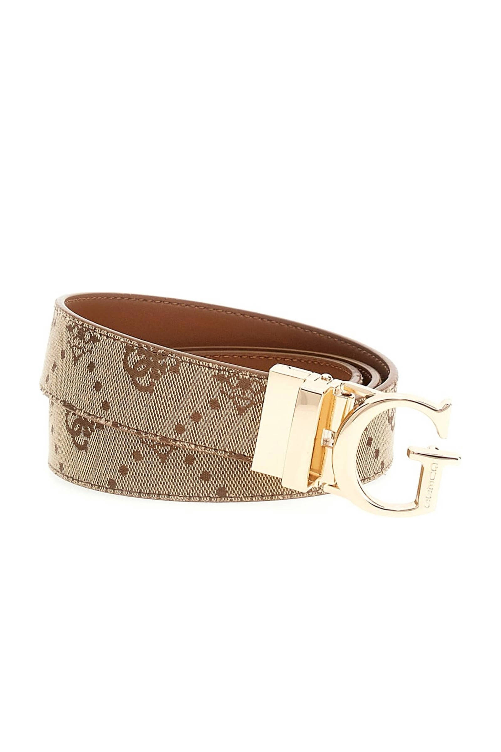 Guess Mia riem 3.5 cm brown coal | ES | 116533