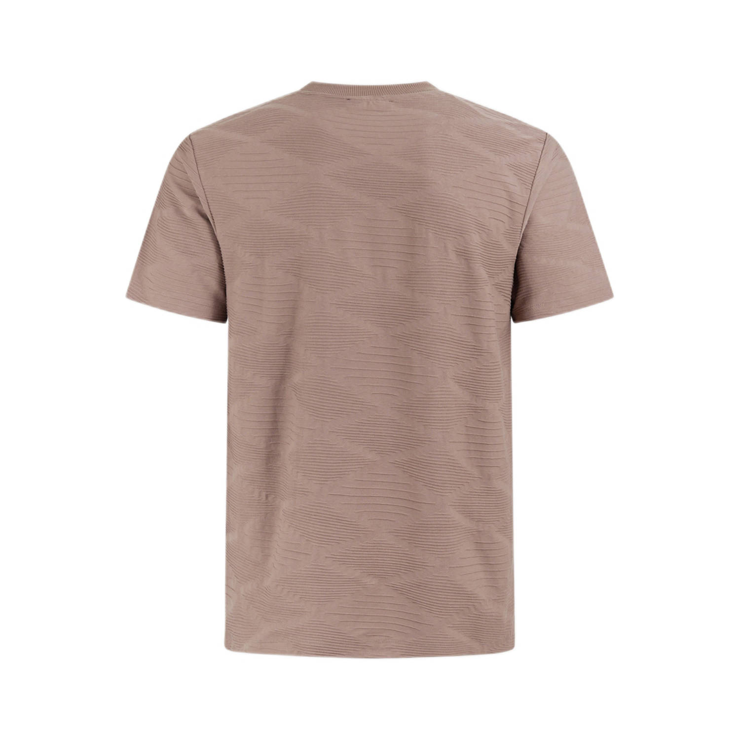 Shoeby T-shirt met textuur bruin