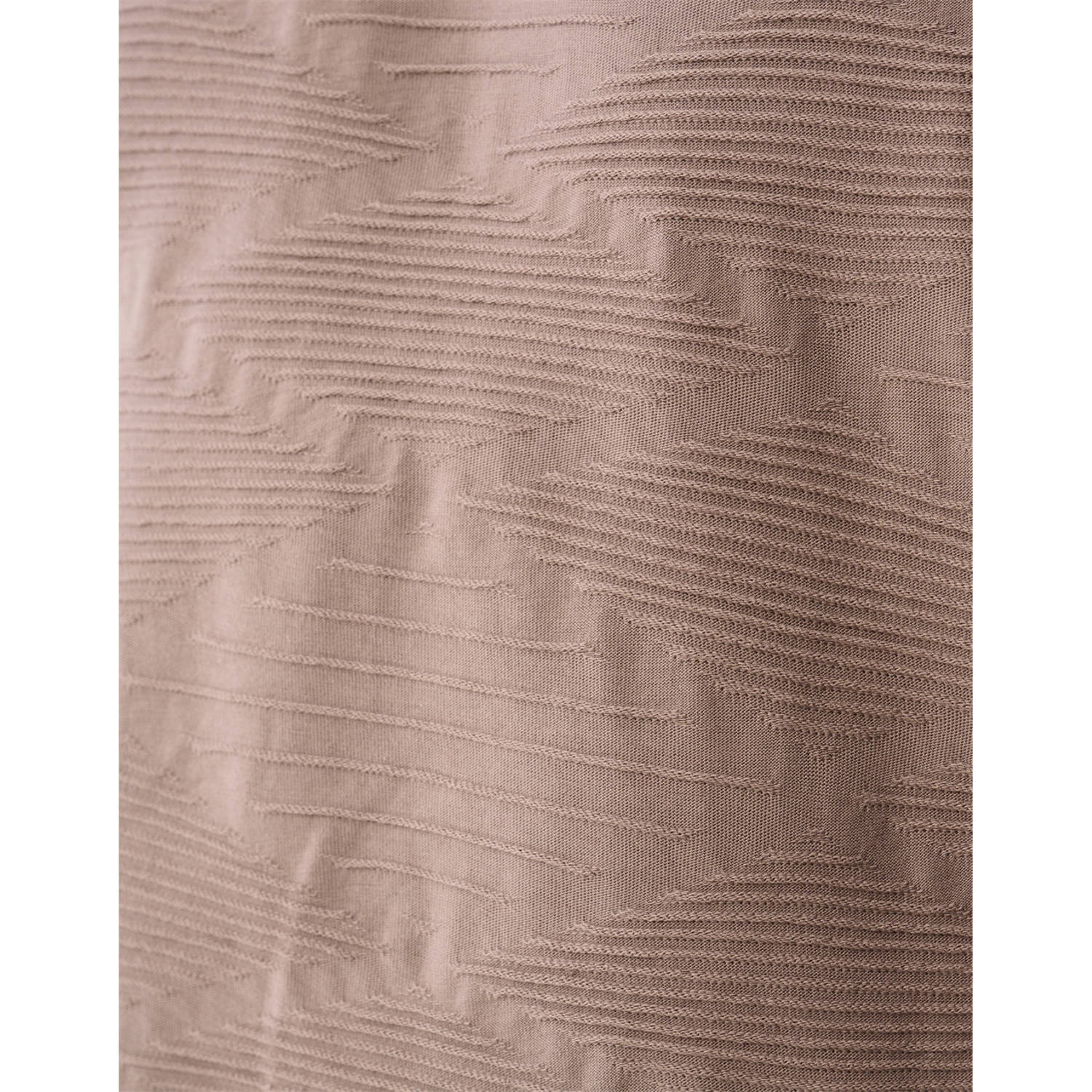 Shoeby T-shirt met textuur bruin