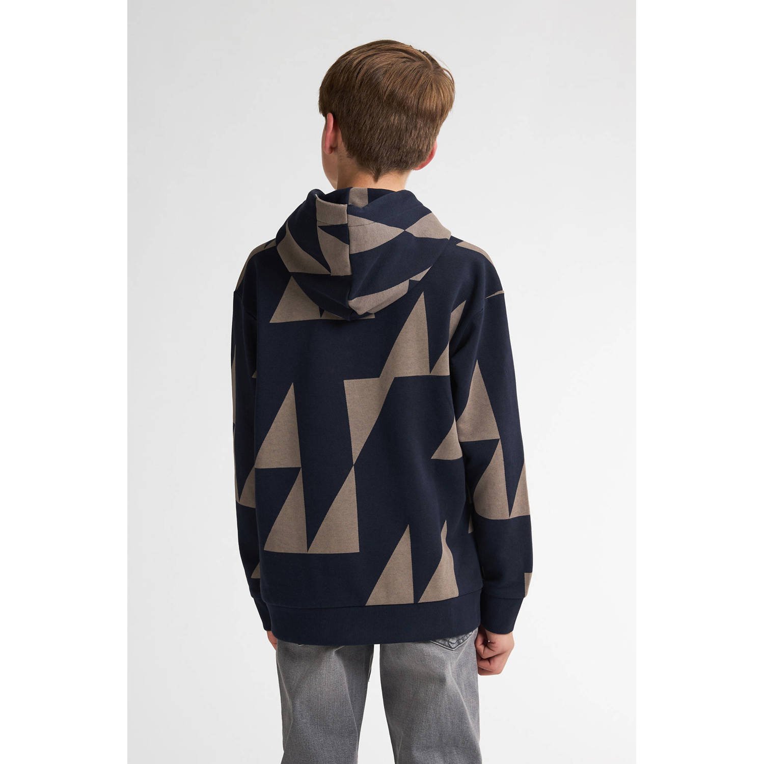 Petrol Industries hoodie donkerblauw
