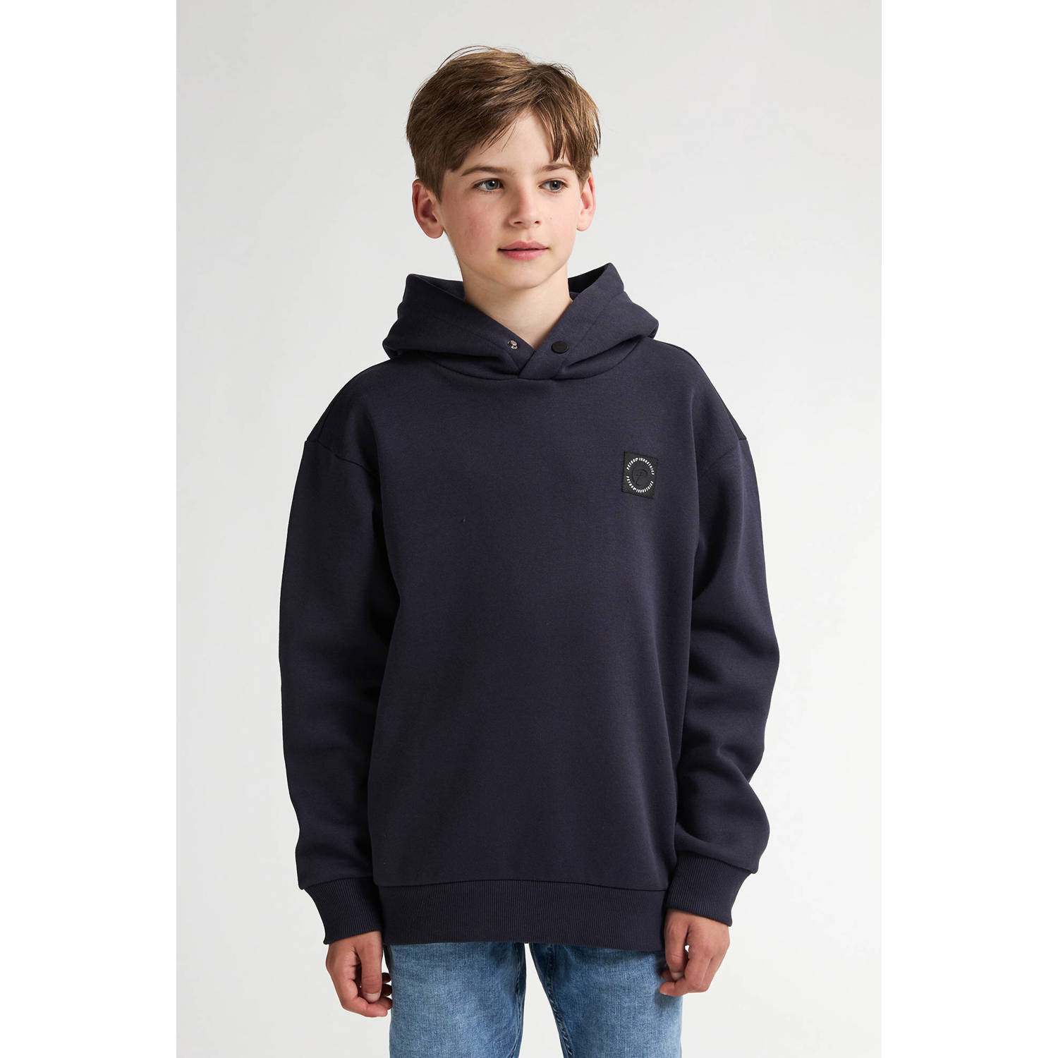 Petrol Industries hoodie donkerblauw