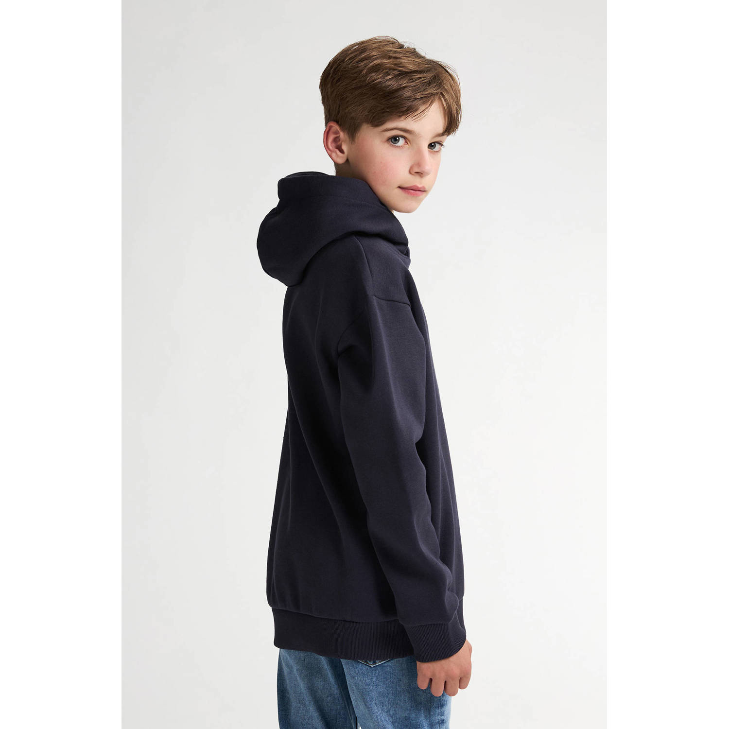 Petrol Industries hoodie donkerblauw