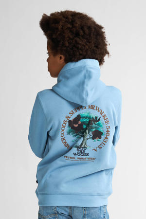 hoodie lichtblauw