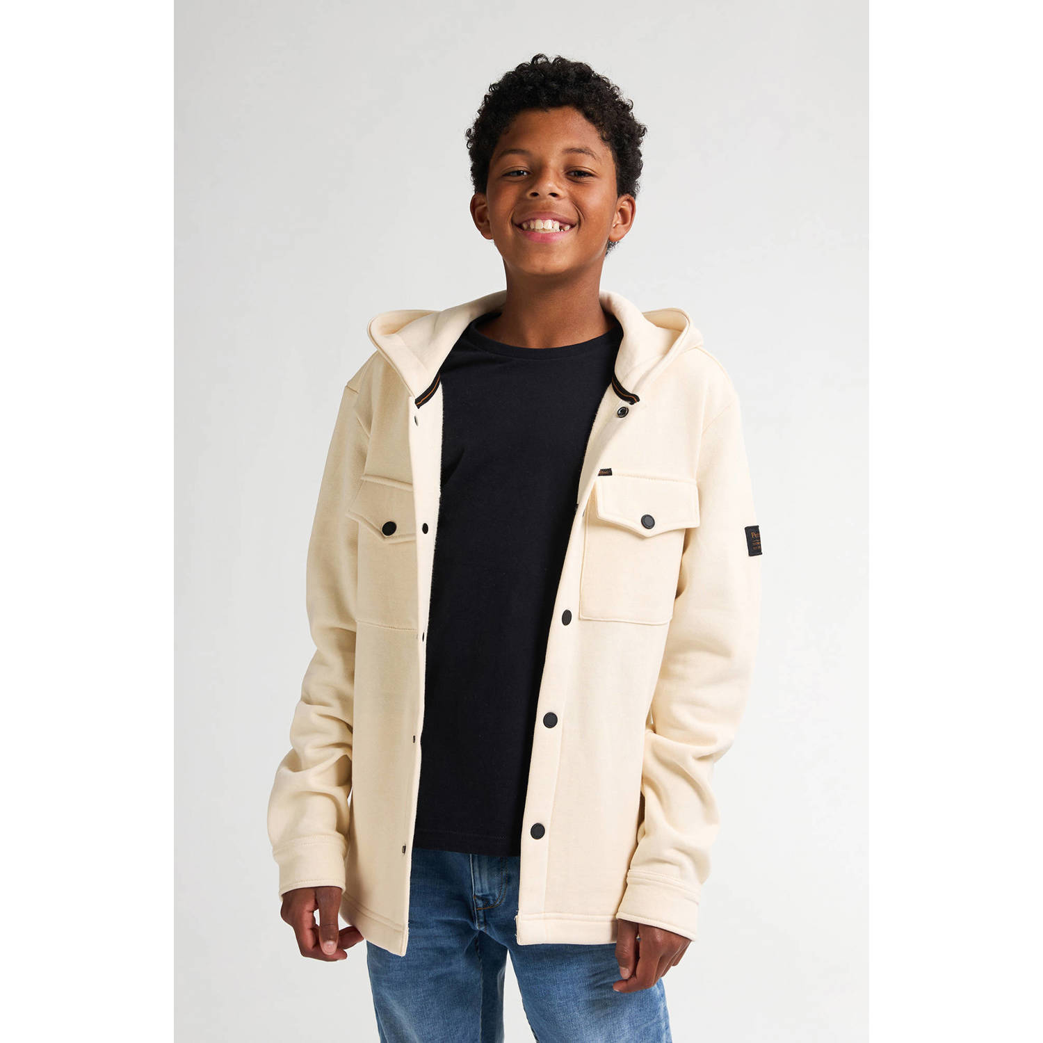 Petrol Industries overhemd beige