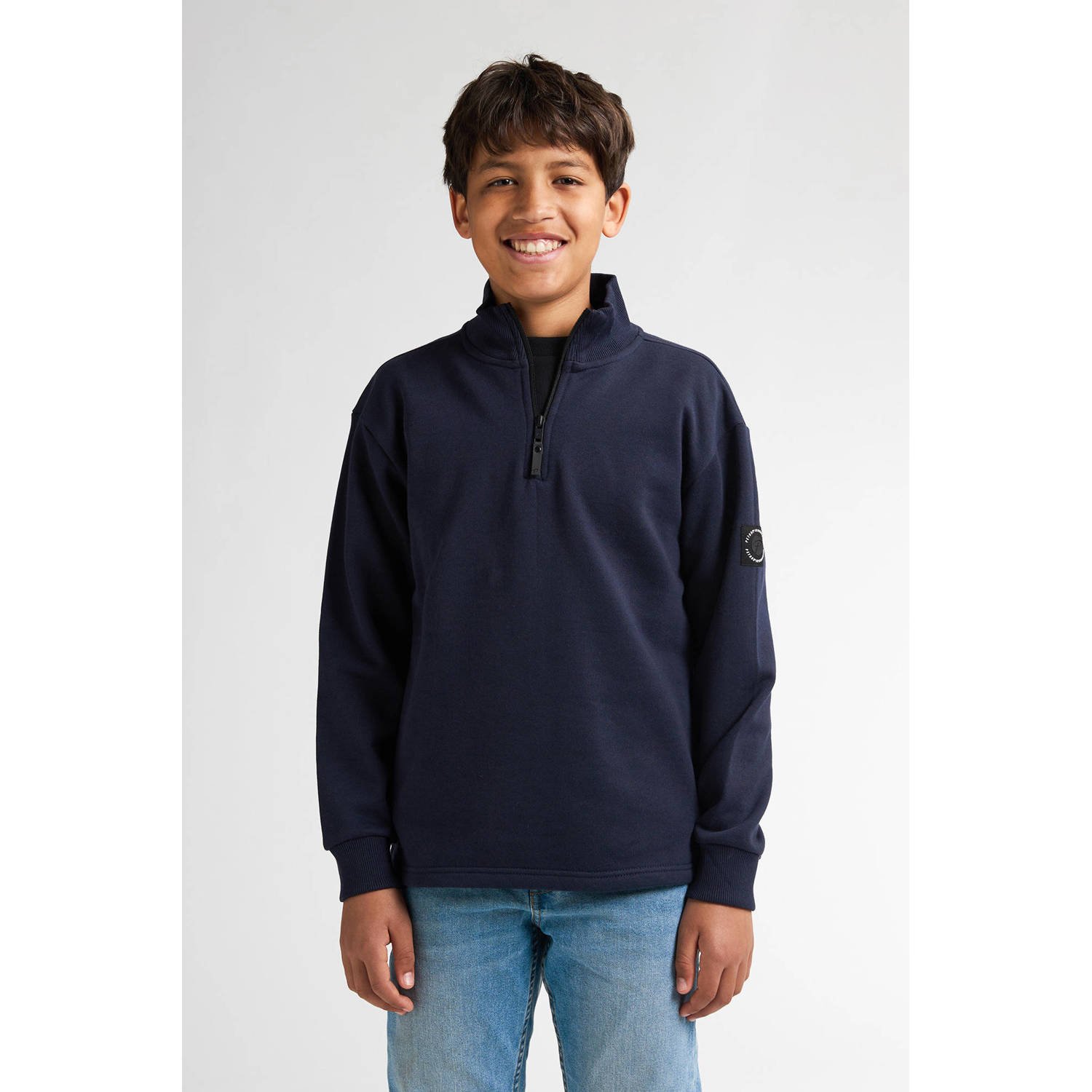 Petrol Industries sweater donkerblauw