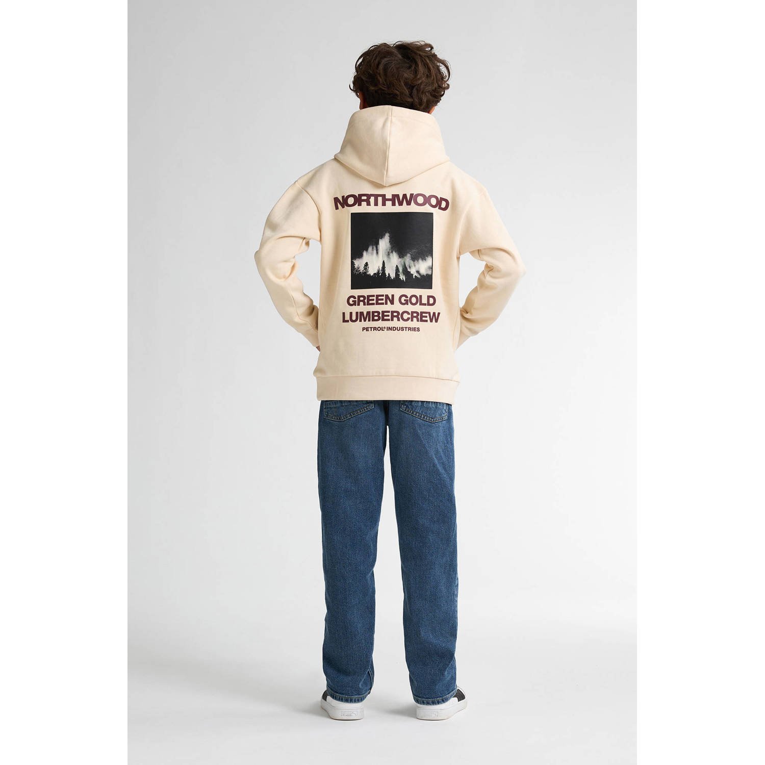 Petrol Industries hoodie beige