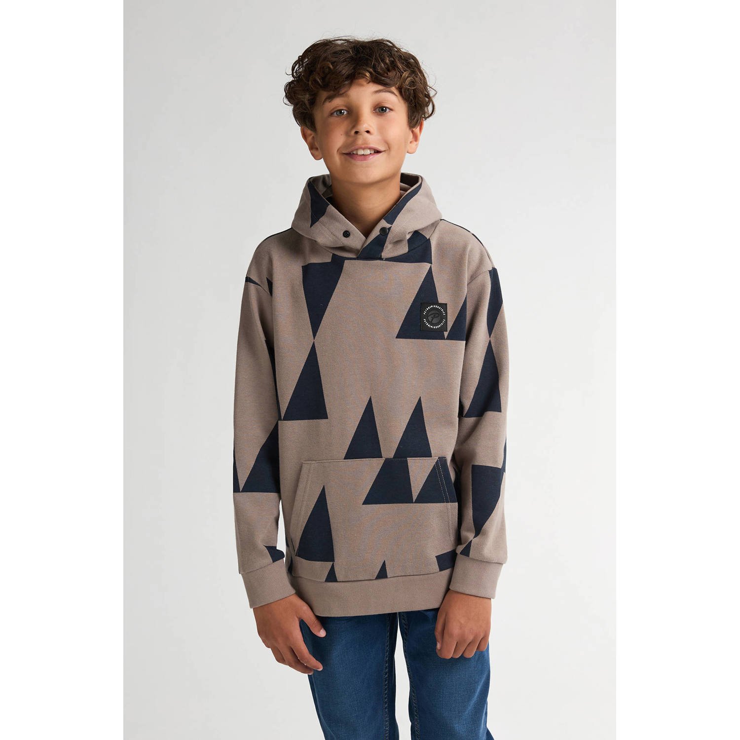 Petrol Industries hoodie bruin
