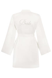 thumbnail: Hunkemöller satijnen kimono Bridal wit