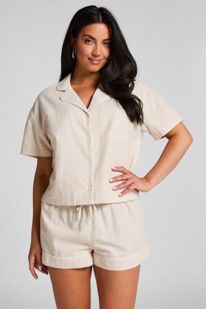 pyjamashort beige