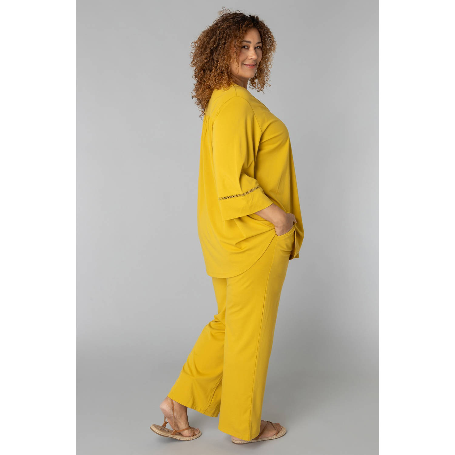 Colletta top geel