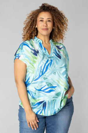 top blauw