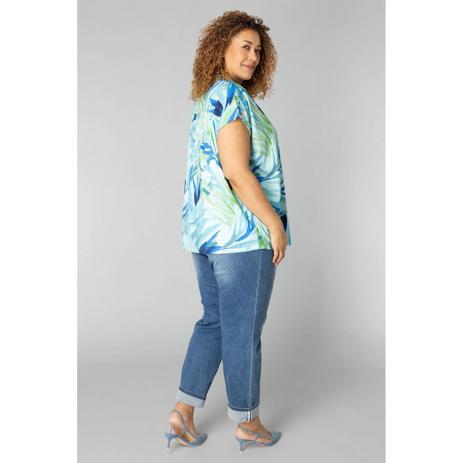 Colletta top blauw