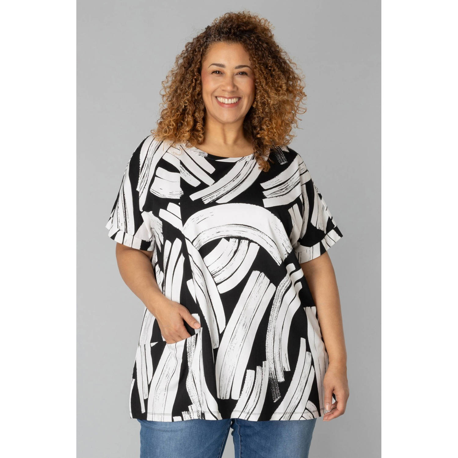 Colletta top zwart