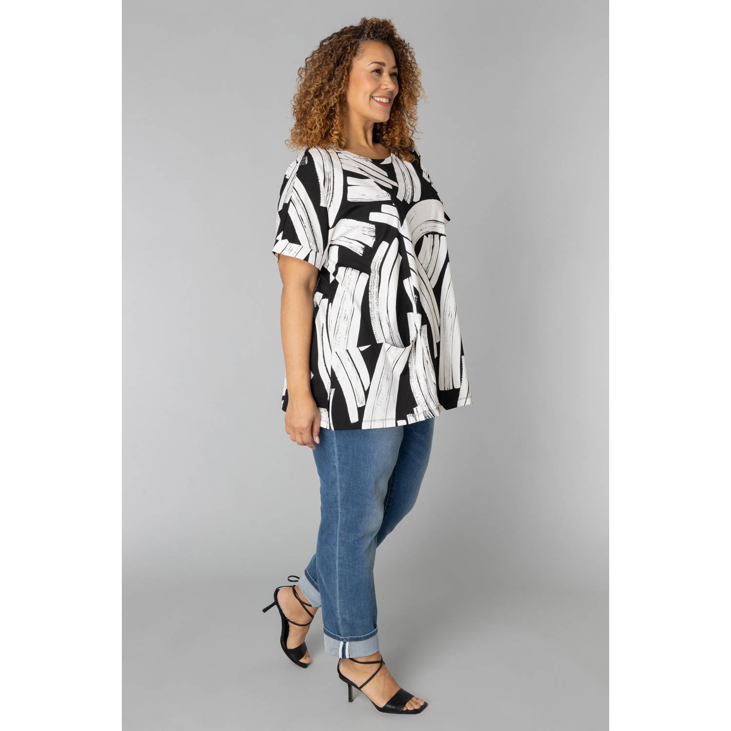 Colletta top zwart