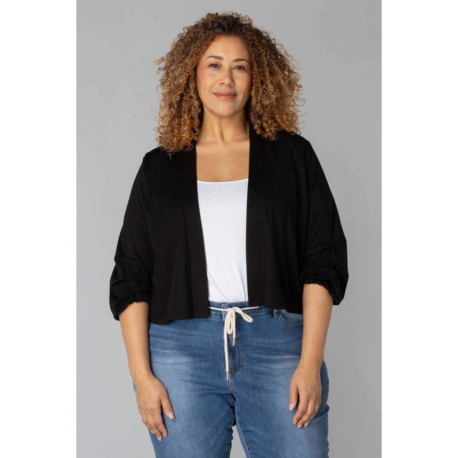 Colletta vest zwart