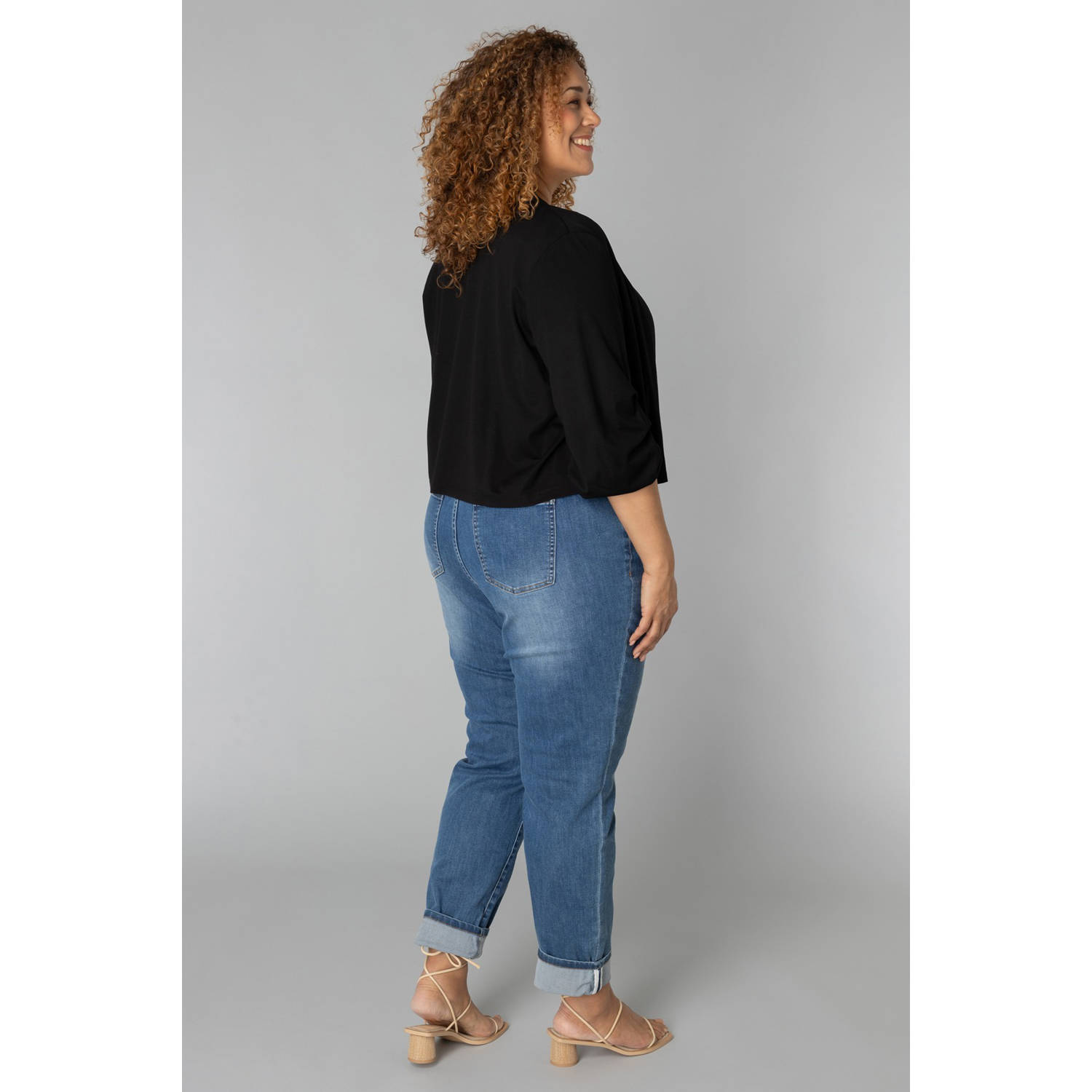 Colletta vest zwart