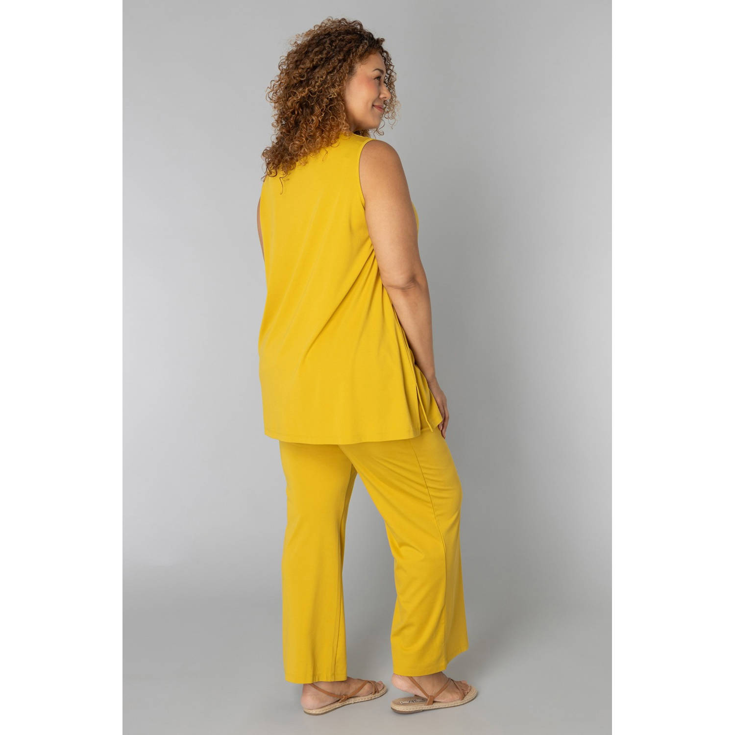Colletta top geel