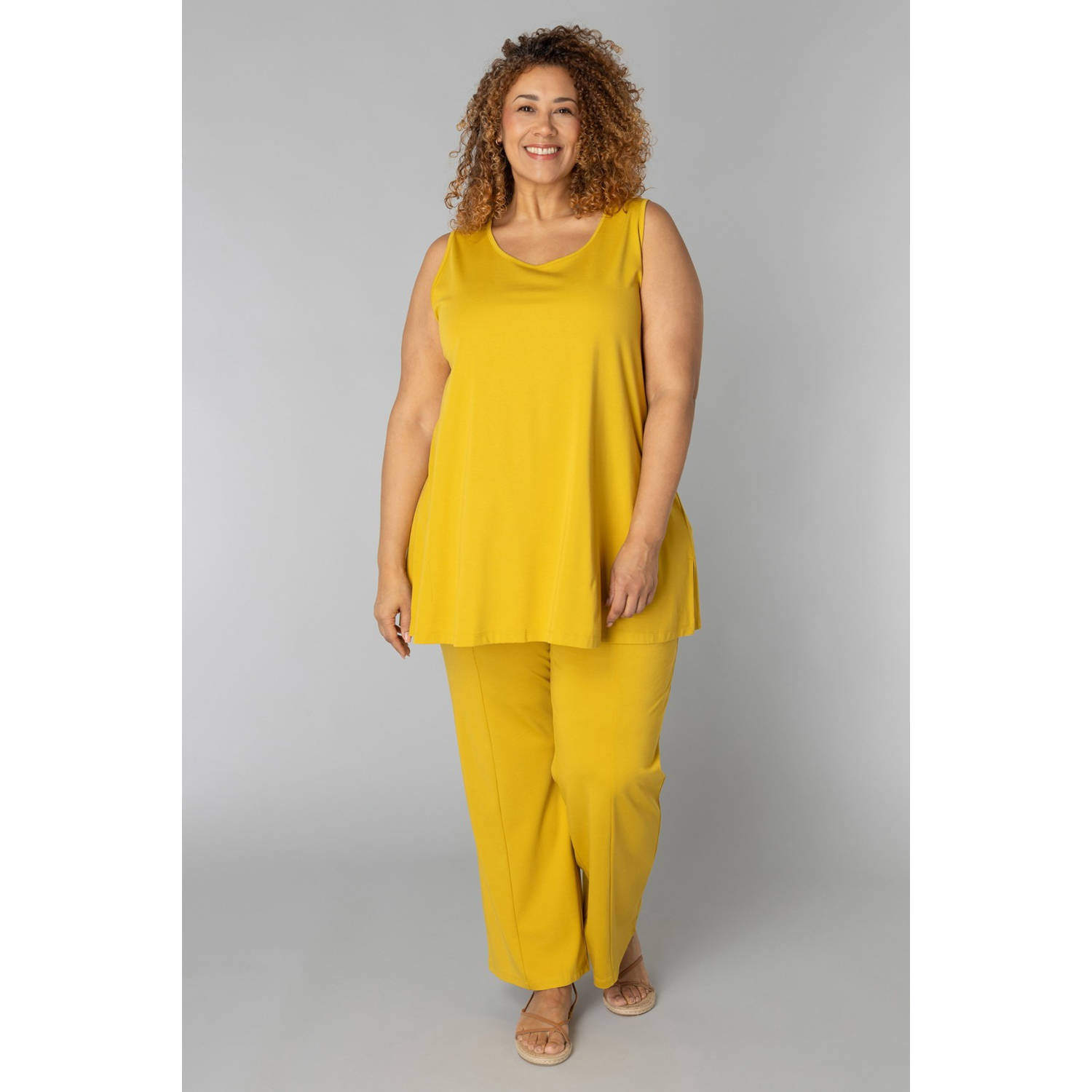Colletta top geel