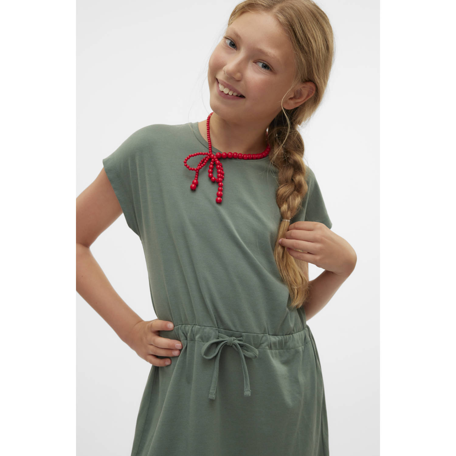 VERO MODA GIRL zomerjurk groen