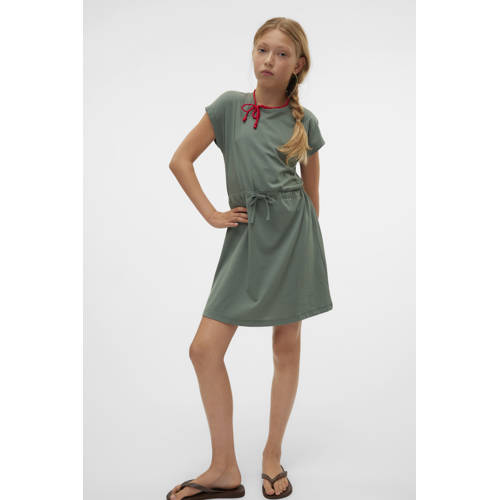 VERO MODA GIRL zomerjurk groen afbeelding