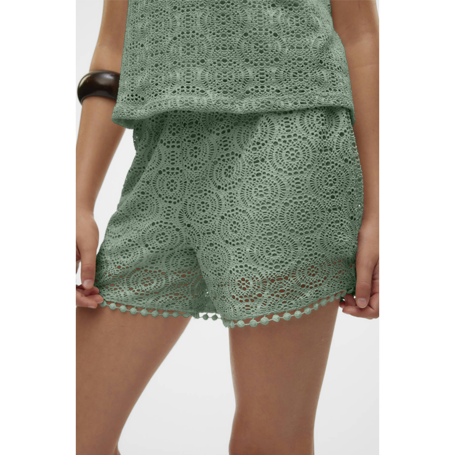 VERO MODA GIRL regular casual short groen