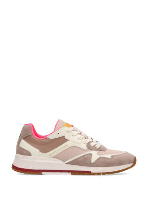 Vivi suède sneakers zand/ecru