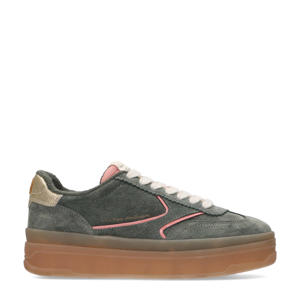 Minny suède sneakers groen