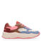 Scotch & Soda Celest chunky suède sneakers blauw/roze