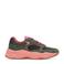 Scotch & Soda Celest chunky suède sneakers groen/roze
