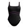 Speedo Shape Comprex Ultra corrigerend badpak Contour Eclipse zwart/roze