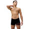 Speedo EnduraFlex zwemboxer Medley Logo zwart/oranje