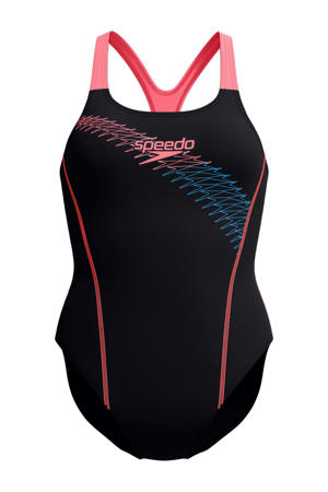 EnduraFlex sportbadpak Medley Medalist zwart/zalmroze