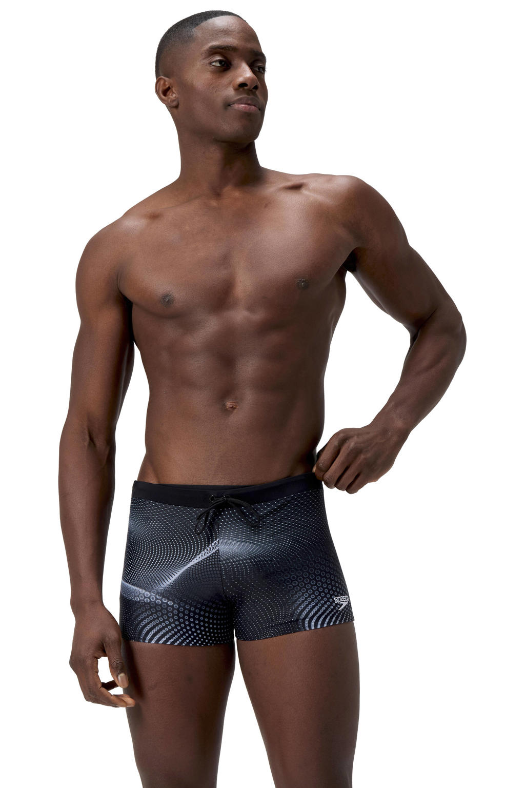 Speedo EnduraFlex zwemboxer Valmilton zwart/grijs