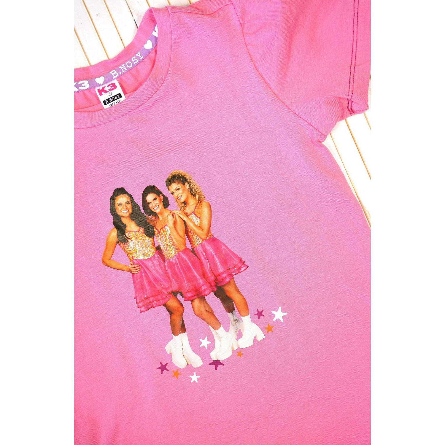 B.Nosy x K3 T-shirt roze