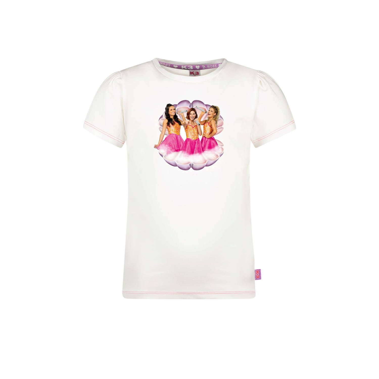 B.Nosy x K3 T-shirt wit