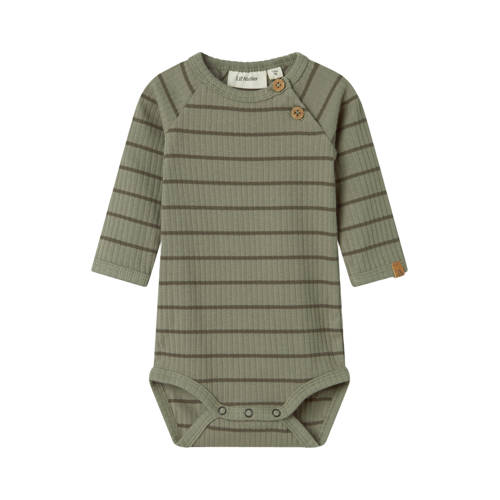 LIL' ATELIER BABY romper olijfgroen afbeelding