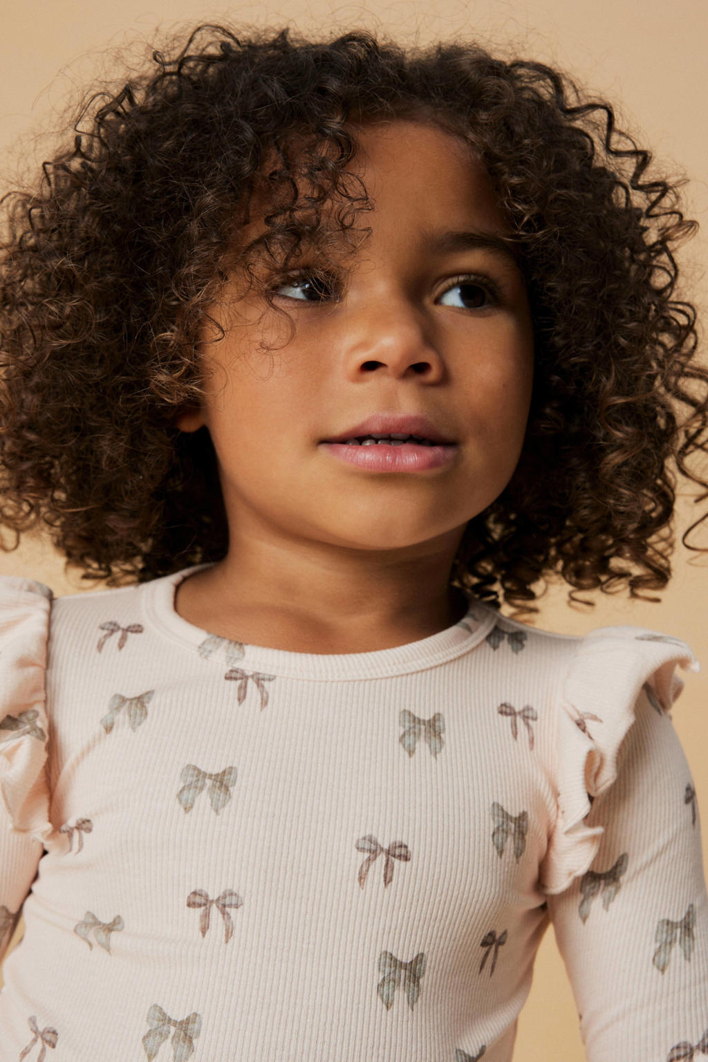 LIL' ATELIER MINI longsleeve zalmroze