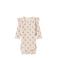 LIL' ATELIER BABY romper ecru/rood