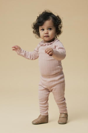 slim babybroek lichtroze