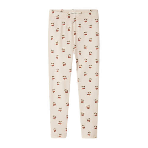 LIL' ATELIER MINI slim legging ecru afbeelding