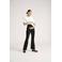 ONLY MATERNITY flared zwangerschapsbroek OLMLOVELY - bruin/zwart (set van 2)