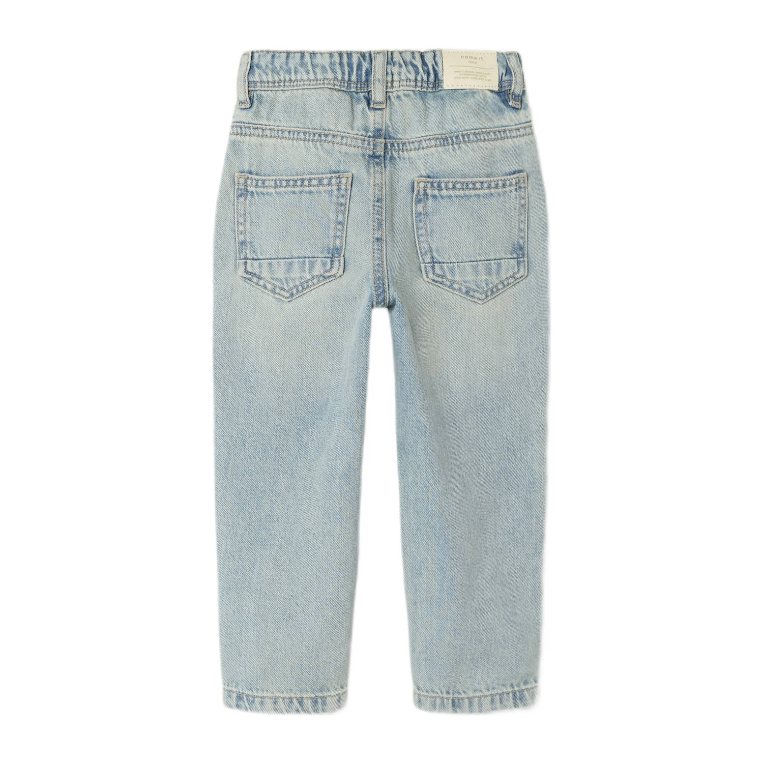 NAME IT MINI tapered jeans light blue denim