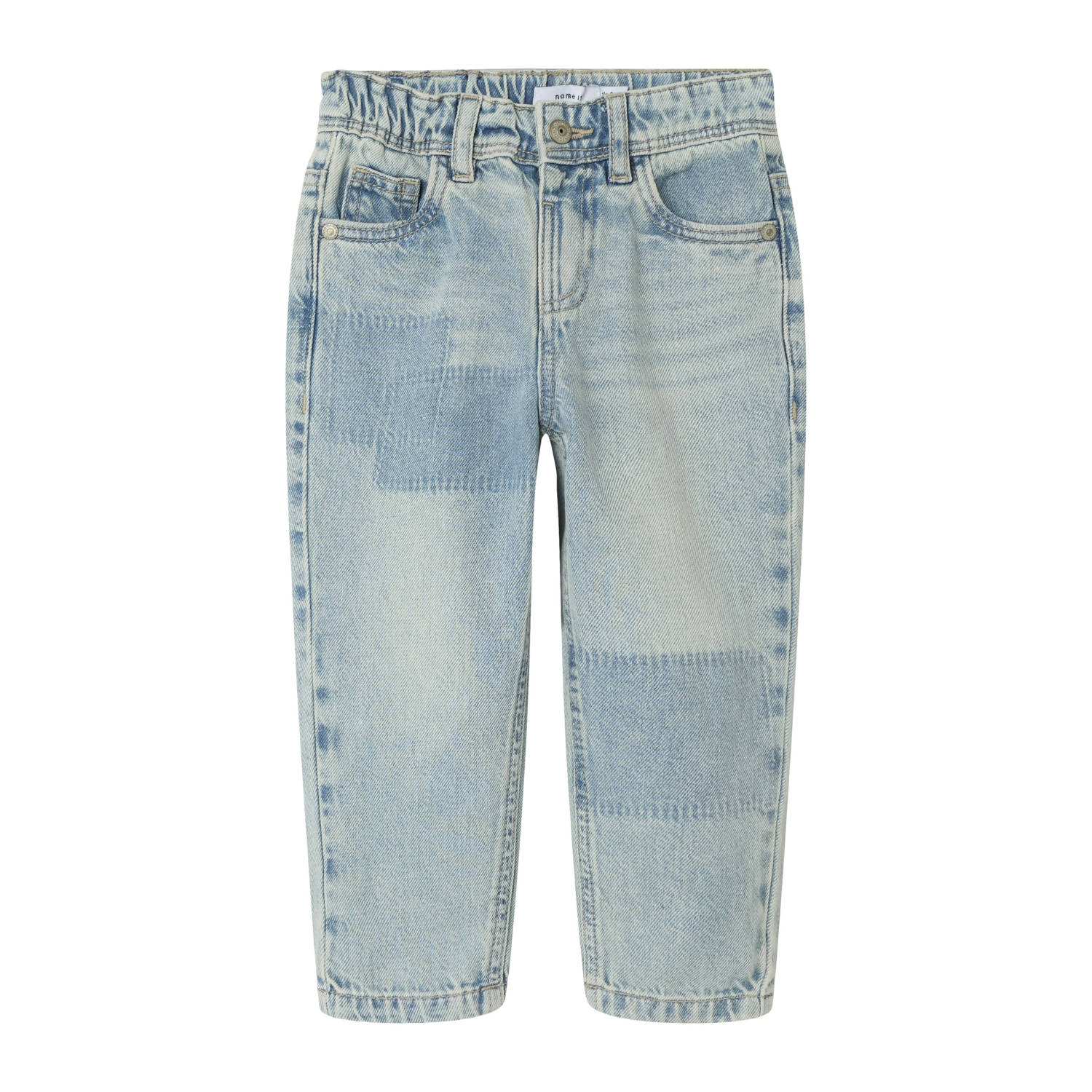NAME IT MINI tapered jeans light blue denim