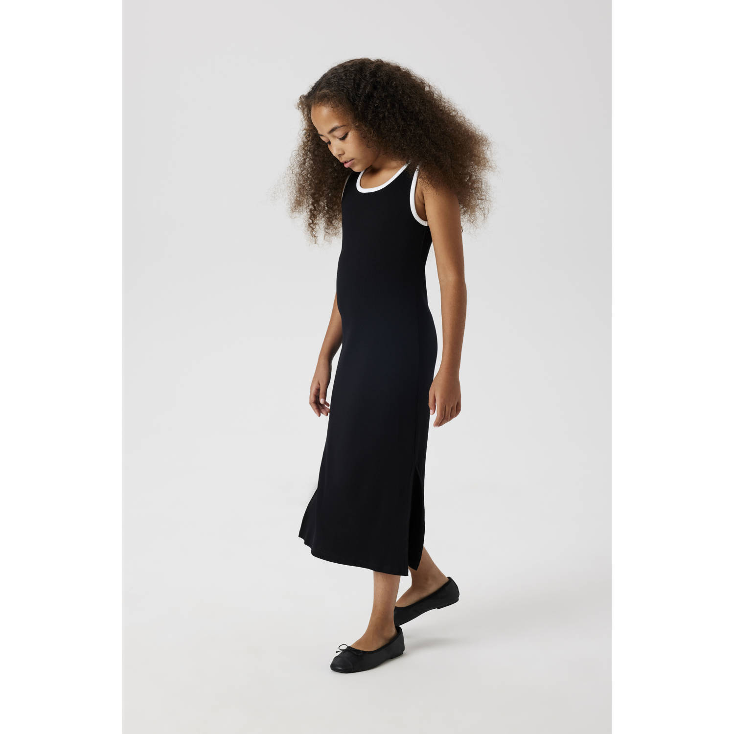 NAME IT KIDS maxi jurk zwart