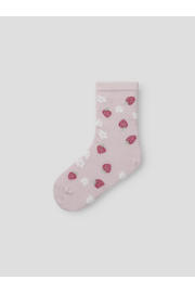 thumbnail: NAME IT MINI sokken - set van 5 grijs/roze/wit
