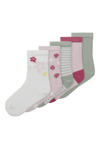 Grijs/roze/wit