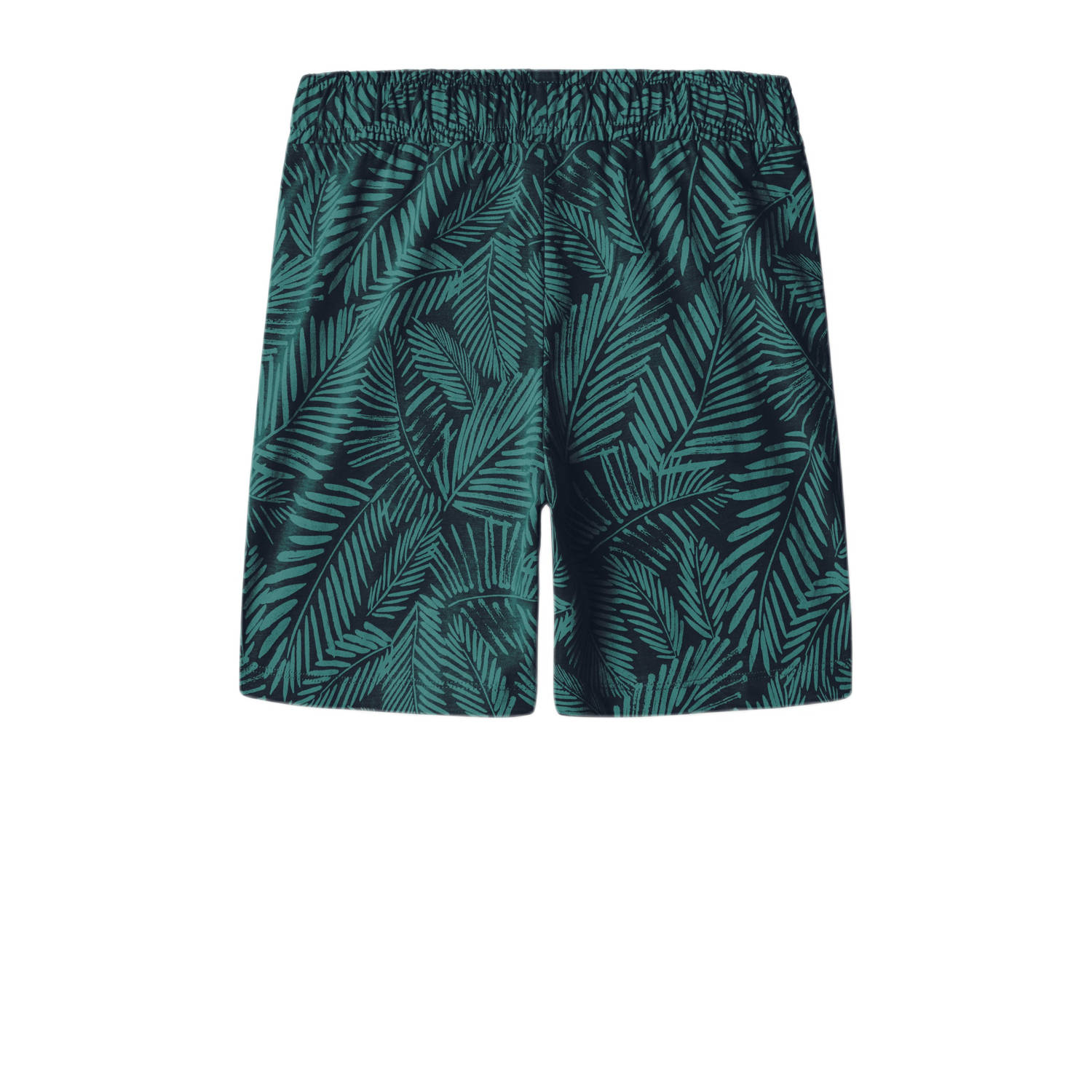 NAME IT KIDS regular casual short donkergroen