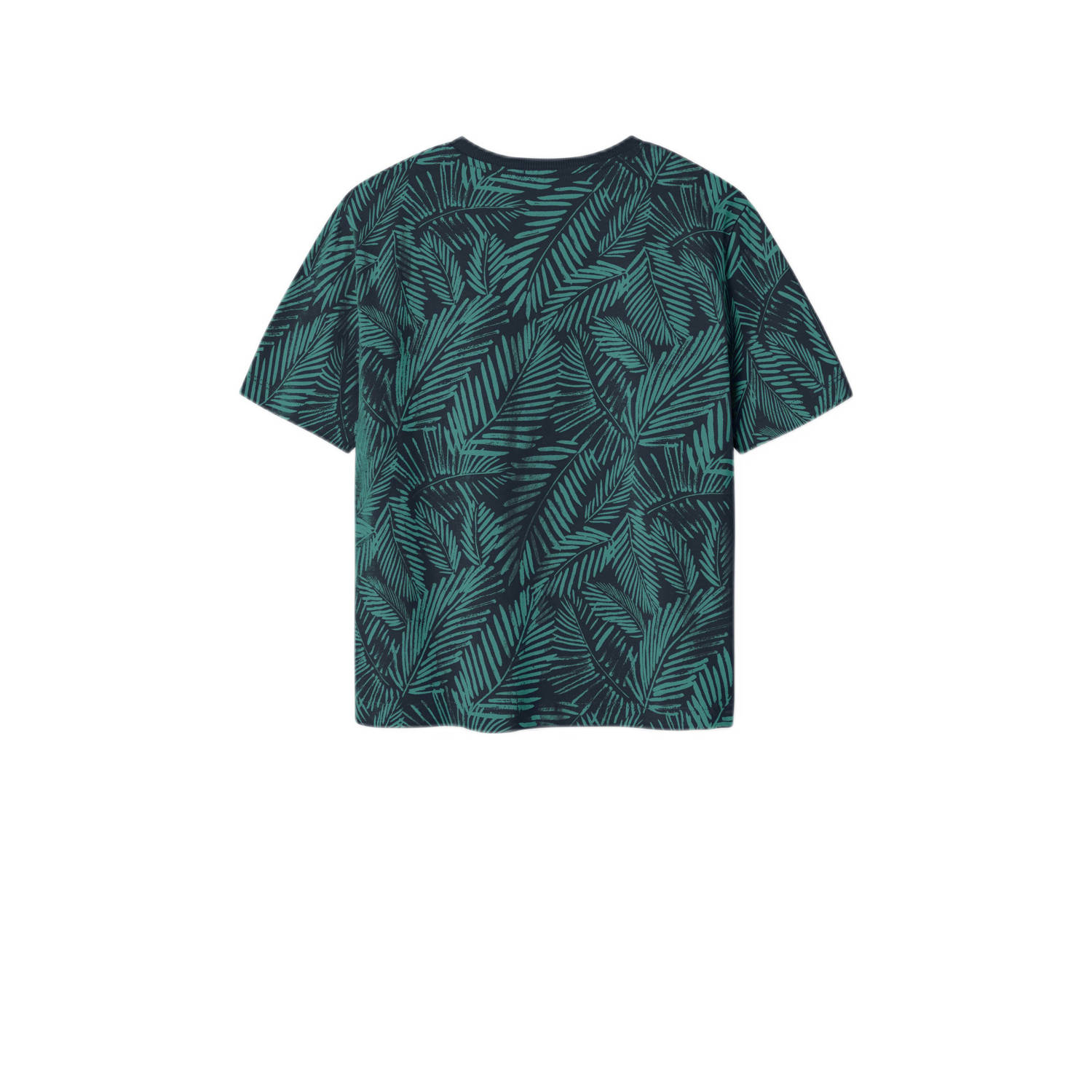 NAME IT KIDS T-shirt donkergroen