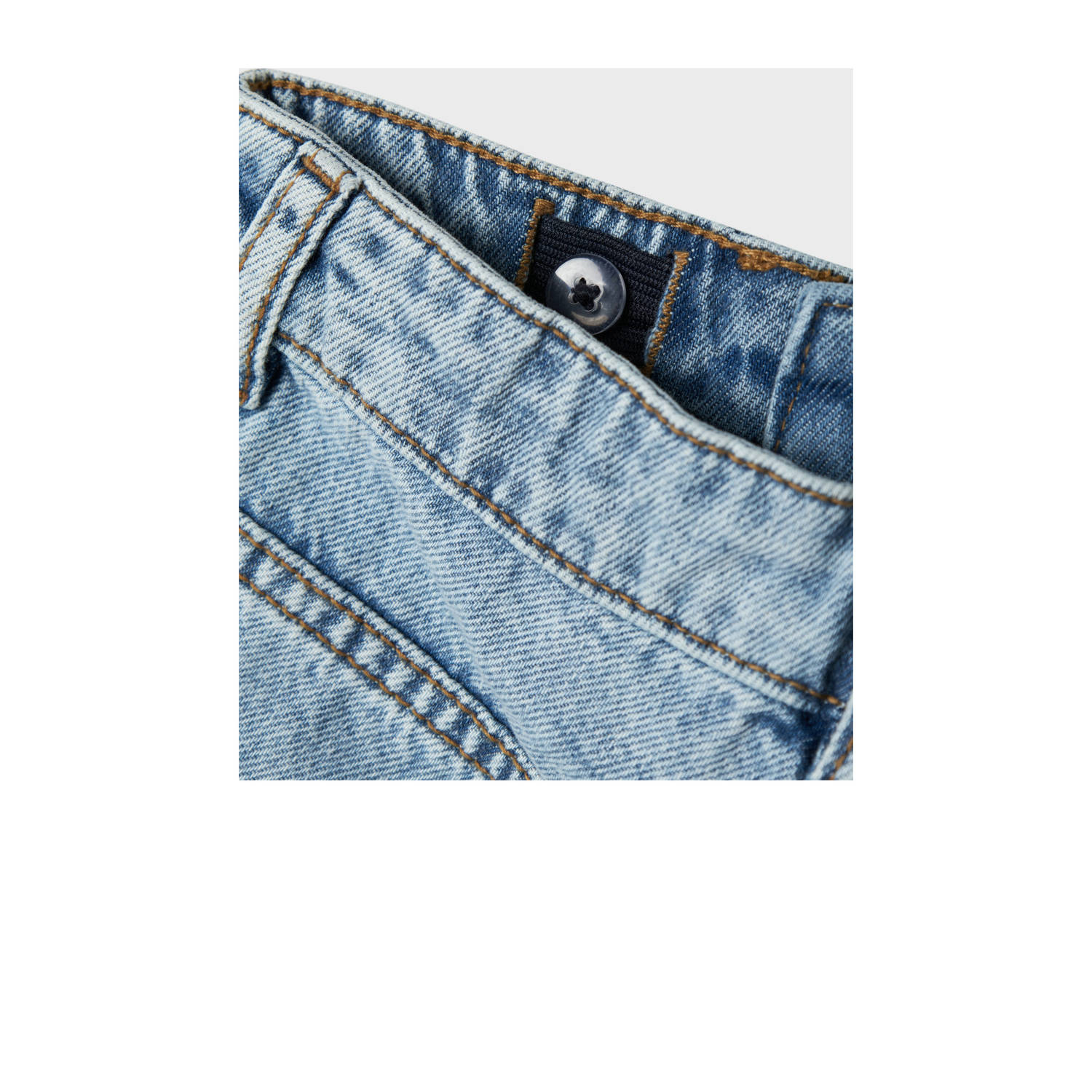 NAME IT KIDS denim skort medium blue denim
